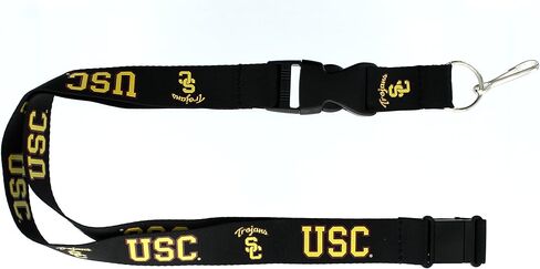 aminco NCAA unisex-adult Ncaa Team Lanyard, Black in Saudi Arabia