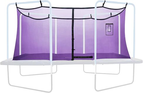 استبدال شبكة الترامبولين الدائرية ذات الارتداد العلوي من Machrus، 7.5FT 8FT 9FT 10FT 12FT 13FT 14FT 15FT 16FT- شبكة أمان للأقواس ذات الأكمام العلوية - غلاف داخلي مع أشرطة - مع جيب مزدوج للتكنولوجيا in Kuwait