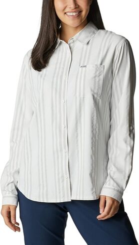 Columbia Women's Sun Drifter Woven Ls in Saudi Arabia