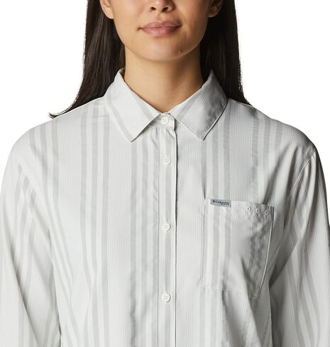 Columbia Women's Sun Drifter Woven Ls in Saudi Arabia