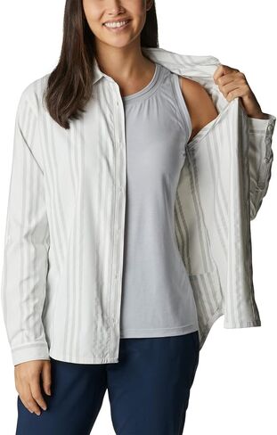 Columbia Women's Sun Drifter Woven Ls in Saudi Arabia