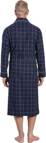 Mens Premium 100% Cotton Flannel Robe in Saudi Arabia