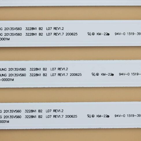 LED شريط إضاءة خلفي للتلفزيون استبدال جزء ل 2013SVS60 D3GE-600SMA-R1 D3GE-600SMB-R1 UN60J6200AF UN60H6203 UN60FH6003 BN96-29074A BN96-29075A LM41-00001 in Saudi Arabia