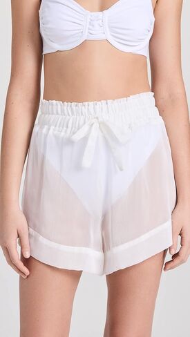 Women's Eden Rubber Band Shorts in Kuwait