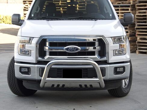 ARMORDILLO 7144828 Classic Bull Bar Bumper Guard - كروم يناسب 2012-2016 Nissan NV1500/NV2500/NV3500 in Saudi Arabia