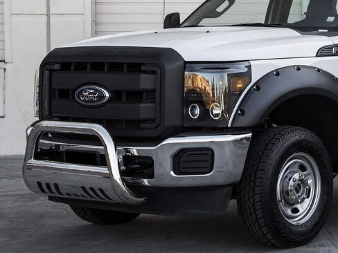 ARMORDILLO 7144828 Classic Bull Bar Bumper Guard - كروم يناسب 2012-2016 Nissan NV1500/NV2500/NV3500 in Saudi Arabia