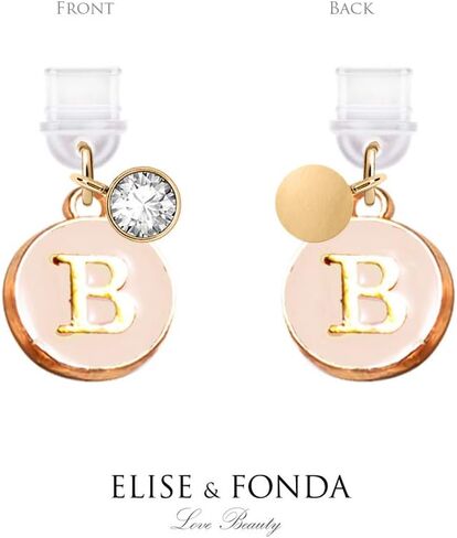 ELISE & FONDA TP2 Type-C منفذ شحن USB مضاد للغبار، قابس صغير على شكل حرف B للهاتف الخلوي لهاتف Samsung Galaxy/Huawei/OnePlus/Xiaomi/oppo وهواتف Android الجديدة (بلانشدالموند) in Saudi Arabia