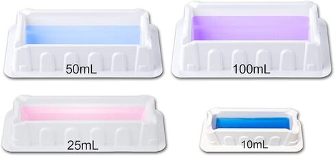 خزان محلول متعدد القنوات DSC MTC Bio P8010-5S، معقم سعة 10 مل (5/كيس) - متوافق مع الماصات متعددة القنوات، والصب بدون تنقيط، وقيعان على شكل حرف U من Micro-Trough™، وجدران داخلية متدرجة in Kuwait