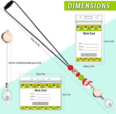 حبل قابل للسحب وسوار معصم مع حاملات شارات، حبل كابترون اللطيف للمعلم لشارات الهوية والمفاتيح، سوار معصم لطيف مطرز للنساء والممرضات والطلاب والموظفين الذين لديهم أربطة للهاتف in Kuwait