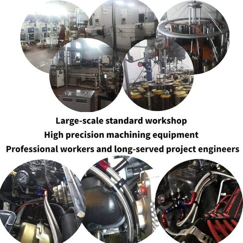 MOOSUN 10AN 5/8 بوصة نايلون مضفر CPE طقم خرطوم الوقود 20FT أسود (14.27 مم ID) in Kuwait