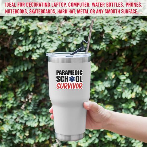 (3 قطع) ملصق هدية مسعف للطلاب من مدرسة المسعف والناجي المضحك والنكتة المسعفة، ملصق هدية التخرج من المدرسة المسعفة EMS EMT ملصقات مسعف هدية تزيين 3 × 4 بوصة in Kuwait