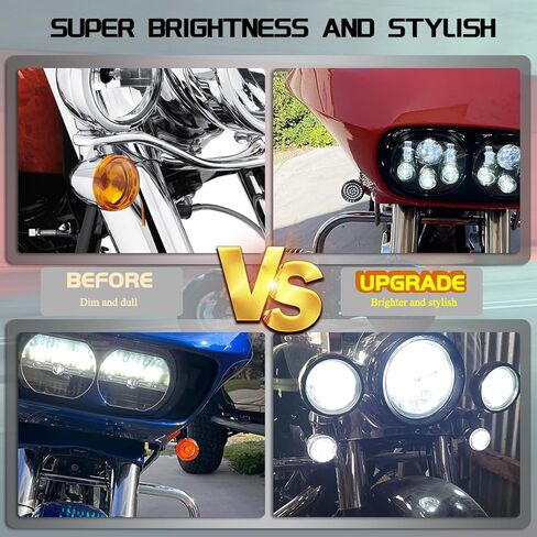 1157 إشارات الانعطاف الخلفية LED مصابيح تشغيل الفرامل المتكاملة المصابيح الخلفية للدراجات النارية لـ Harley FLS Softail Slim Breakout Dyna Wide Glide Sportster XL883N XL1200X in Kuwait