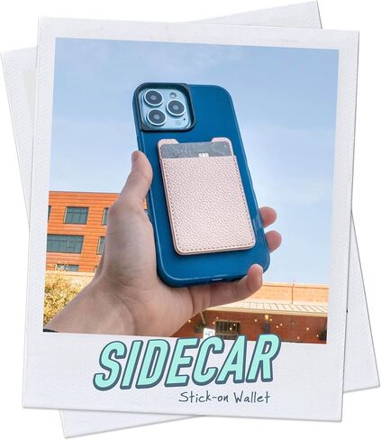 محفظة هاتف Smartish Stick-on - جيب بطاقة الائتمان Sidecar رفيع قابل للتوسيع - مناسب عالمي - iPhone وAndroid - Black Tie Affair in Kuwait