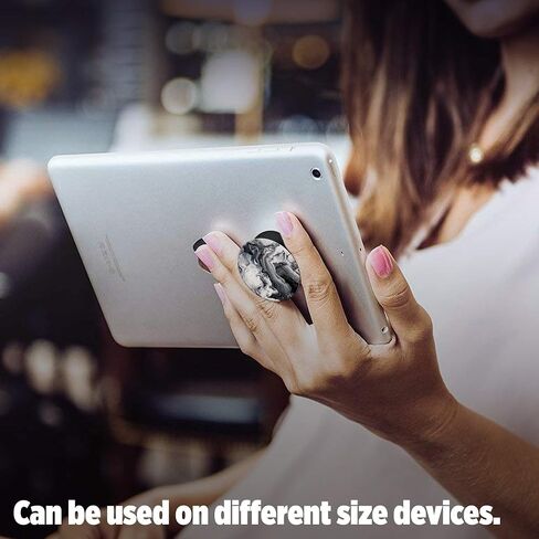 PopSockets: Collapsible Grip & Stand for Phones and Tablets - Ghost Marble in Saudi Arabia