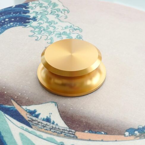 Record Weight Stabilizer, Turntable and Vinyl Record Weight, Premium Vinyl Stabilizer for Superior Sound (Gold) in Saudi Arabia