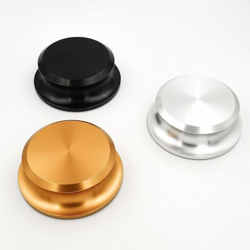 Record Weight Stabilizer, Turntable and Vinyl Record Weight, Premium Vinyl Stabilizer for Superior Sound (Gold) in Saudi Arabia
