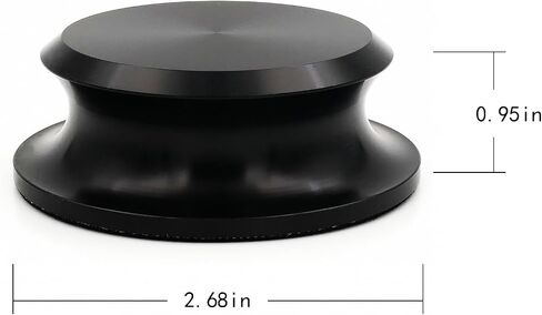 Record Weight Stabilizer, Turntable and Vinyl Record Weight, Premium Vinyl Stabilizer for Superior Sound (Gold) in Saudi Arabia
