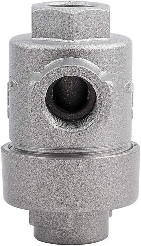 Pneumatic Quick Exhaust,Dump Valve,Threaded 1/4" BSPT Aluminum One-way Quick Exhaust Air Pipe Valve Replacement Accessory in Saudi Arabia
