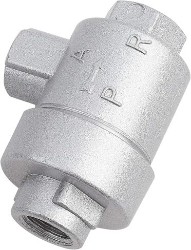 Pneumatic Quick Exhaust,Dump Valve,Threaded 1/4" BSPT Aluminum One-way Quick Exhaust Air Pipe Valve Replacement Accessory in Saudi Arabia