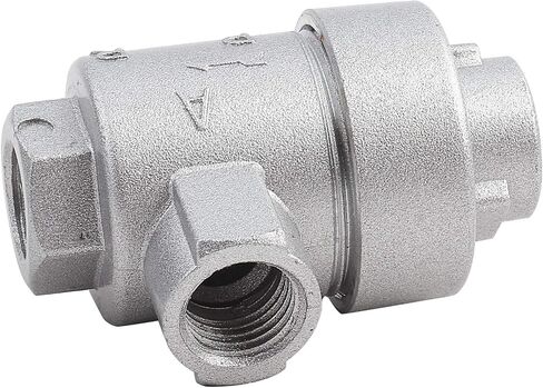 Pneumatic Quick Exhaust,Dump Valve,Threaded 1/4" BSPT Aluminum One-way Quick Exhaust Air Pipe Valve Replacement Accessory in Saudi Arabia