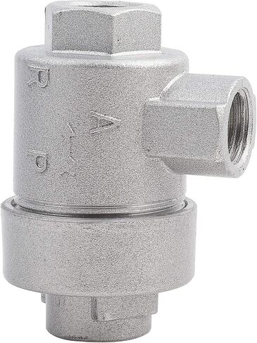 Pneumatic Quick Exhaust,Dump Valve,Threaded 1/4" BSPT Aluminum One-way Quick Exhaust Air Pipe Valve Replacement Accessory in Saudi Arabia