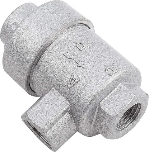 Pneumatic Quick Exhaust,Dump Valve,Threaded 1/4" BSPT Aluminum One-way Quick Exhaust Air Pipe Valve Replacement Accessory in Saudi Arabia