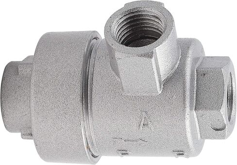Pneumatic Quick Exhaust,Dump Valve,Threaded 1/4" BSPT Aluminum One-way Quick Exhaust Air Pipe Valve Replacement Accessory in Saudi Arabia