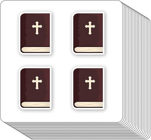 Bible Christian Stickers 1in for Scrapbooking, Arts, Craft, Kids DIY, Calendars Journals 80-Pack in Saudi Arabia