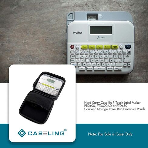 حافظة صلبة تناسب صانع الملصقات P-Touch PTD210 / PTD220. in Kuwait