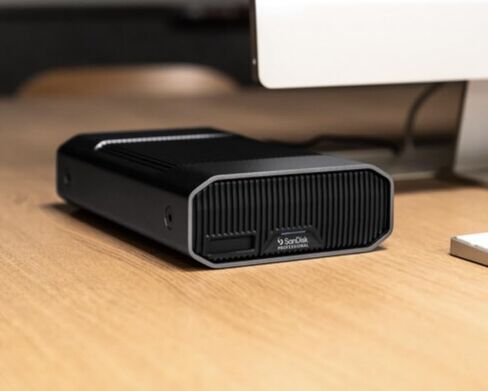 حزمة مشروع G-Drive الاحترافية من SanDisk سعة 8 تيرابايت مع Thunderbolt 3 PRO-Blade SSD Mag 2 تيرابايت (عنصران) in Saudi Arabia