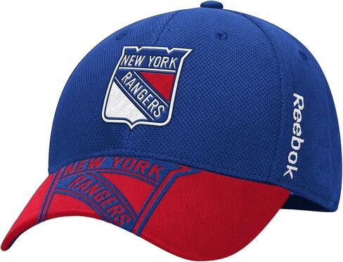 قبعة ريبوك NHL Center Ice Flex Fit 2015 Draft (نيويورك رينجرز، L/XL) in Saudi Arabia
