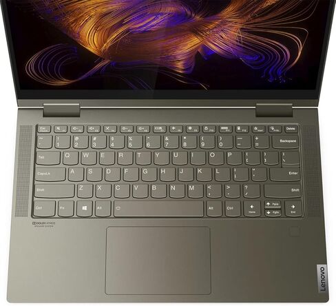 Lenovo Yoga 7 14ITL5 82BH00DQUS 14 كمبيوتر محمول قابل للتحويل بشاشة تعمل باللمس - Full HD - 1920 x 1080 - Intel Core i5 الجيل الحادي عشر i5-1135G7 رباعي النواة [4 النواة] 2.40 جيجاهرتز - منصة Intel Evo - إجمالي ذاكرة الوصول العشوائي 12 جيجابايت - 12 in Kuwait