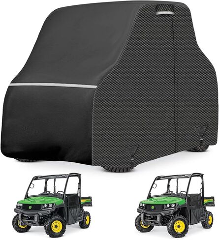 غطاء UTV مقاوم للماء يحل محل John Deere بالحجم الكامل Crossover XUV 835 و865 سيارة المرافق 3 مقاعد مع أبازيم مقاومة للرياح لحماية الغبار والثلج والمطر in Kuwait