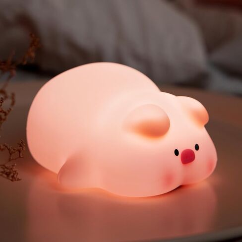 ضوء ليلي للأطفال، ضوء ليلي ناعم للأطفال مع 3 مستويات خافتة للضوء، مؤقت 30 دقيقة، ضوء ليلي قابل لإعادة الشحن للأطفال in Kuwait