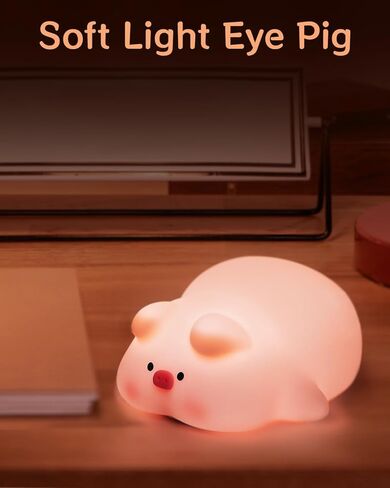 ضوء ليلي للأطفال، ضوء ليلي ناعم للأطفال مع 3 مستويات خافتة للضوء، مؤقت 30 دقيقة، ضوء ليلي قابل لإعادة الشحن للأطفال in Kuwait