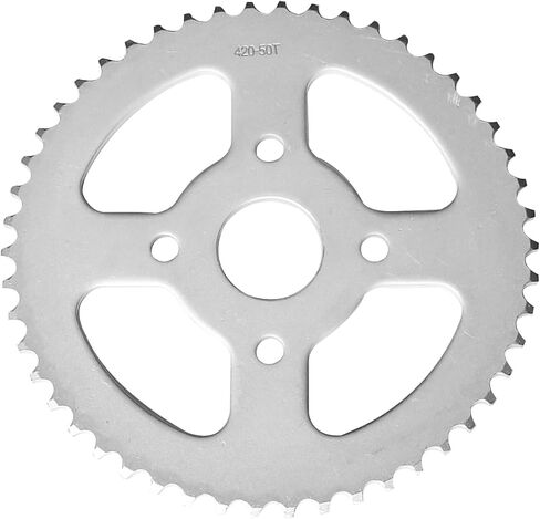 Mini Bike Sprocket 420 Chain 50T Go Kart Rear Sprocket 40mm Bore Replacement for Coleman Bt200x Ct200u Trail 200 Ct200u-Ex Baja Warrior Heat Massimo Mb165 Mb200 196cc 5.5 6.5hp in Kuwait