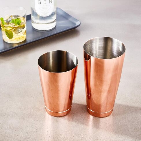 Barfly Cocktail Tin, Small 18 oz (532 ml), Antique Copper in Kuwait