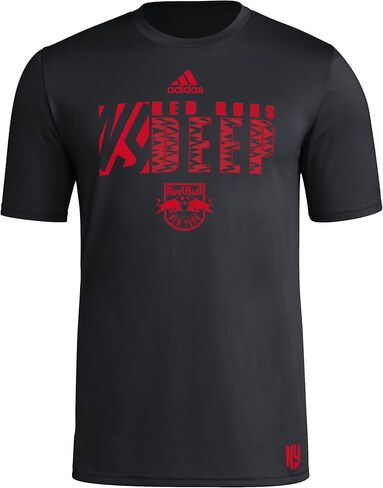 قميص جيرسي رجالي من adidas New York Red Bulls بأكمام قصيرة قبل المباراة in Kuwait