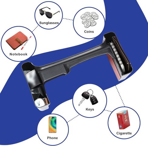 علبة التروس لسيارة جيب رانجلر JL JLU & Gladiator JT Shift صندوق تخزين منظم وحدة التحكم الجانبية صينية الملحقات الداخلية 2018-2024 نسخة جديدة العلم الأمريكي in Kuwait