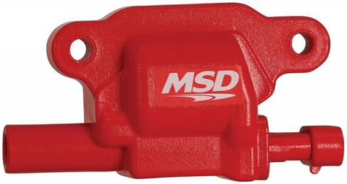 82658 MSD Ignition Coil - GM LS Blaster Series - LS2/LS3/LS4/LS7/LS9 Engines - Red - 8-Pack in Saudi Arabia