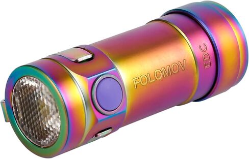 مصباح يدوي EDC من الفولاذ المقاوم للصدأ بقوة 525 لومن يشتمل على بطارية شحن USB ومشبك، وأربعة أوضاع، وستروب، وSOS، ومنارة، وقفل ووظائف الذاكرة، IPX-8 مقاوم للماء in Saudi Arabia