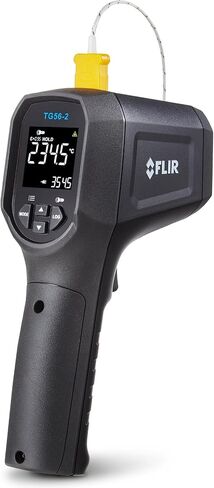 FLIR TG56-2 ميزان حرارة موضعي بالأشعة تحت الحمراء مع قراءات رقمية: لقياسات درجة الحرارة غير المتصلة حتى 2,372 درجة فهرنهايت in Saudi Arabia