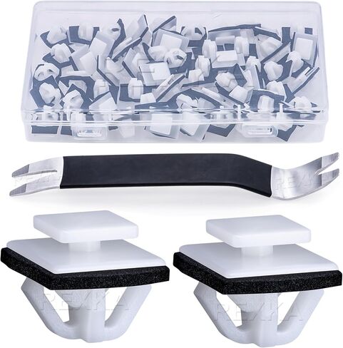 Rexka 20pcs Rocker Molding Clip for Hyundai Kia 87756-2E000 in Saudi Arabia