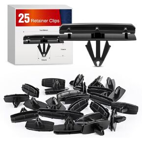 Nilight 425 Pcs Car Retainer Clips Fastener Remover Tailgate Handle Rod Clip - 19 Most Popular Sizes Auto Push Pin Rivets Set - Compatible with GM Ford Toyota Honda Chrysler,2 Years Warranty