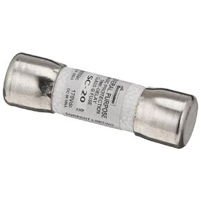 10/Pack Bussmann Fuses Sc-20 20A Time Delay Cart Fuse