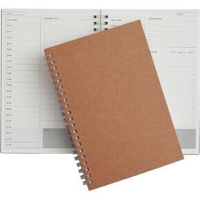 TWONE Time Management Manual and Planner - 48 Sheets - 130 millimeters by 190 millimeters - Daily Planning - Get Your Life Organized