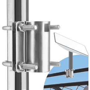 for Gen2 Starlink RV Mount,Heavy Duty Alloy Steel Mouting Kits for Starlink, Starlink RV Ladder Mount, Antenna Mount with Installation Range 1/2"-2" Pipe Adapter for Starlink Dish