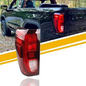 Dasbecan Right Passenger Side Tail Light Assembly Rear Lamp Halogen Type Compatible with 2019-2023 2024 GMC Sierra 1500/2500 HD/3500 HD Replace 84968737