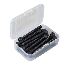 M6 x 60mm Socket Head Cap Screws Bolts 12.9 Grade Alloy Steel Metric Machine Hex Socket Screw, Black Oxide Finish, Fully Threaded, 20PCS