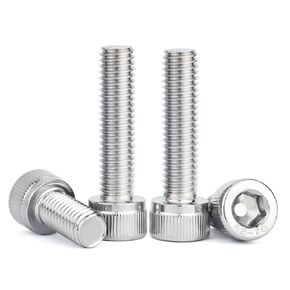 M6-1.0 * 20mm Socket Head Cap Screw,Metric Socket Bolt,Full Thread,Allen Hex Drive, Bright Finish, Machine Thread, Coarse Thread UNC, 304 Stainless Steel (M6x20mm(50pcs))